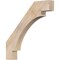 Ekena Millwork 3 1/2"W x 28"D x 28"H Merced Smooth Knee Brace, Douglas Fir BRC04X28X28MRC00SDF - alternate 1